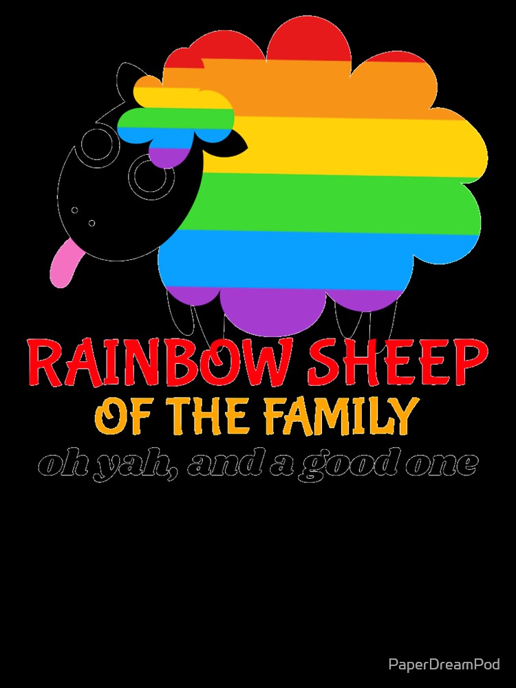Rainbow sheep of the family, and a good one by PaperDreamPod