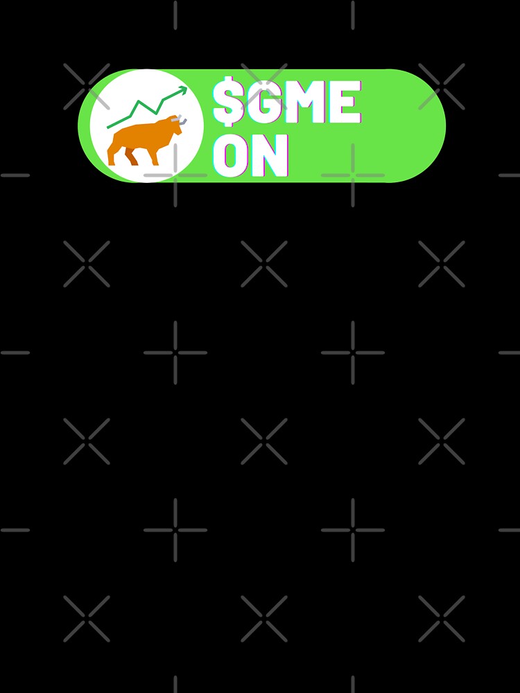 $GME On Stonks Go Up Stock Market Day Trading WSB Meme Stock by ravishdesigns