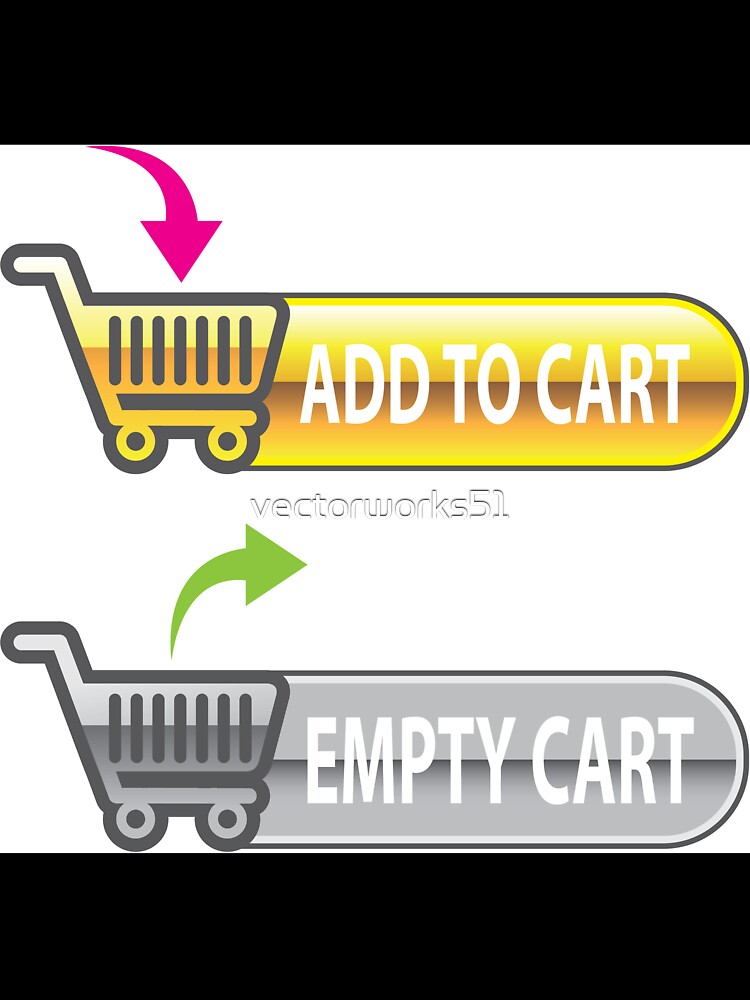 Empty Cart Button by vectorworks51