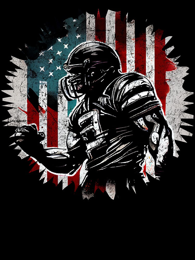 Vintage American Football by vladocar
