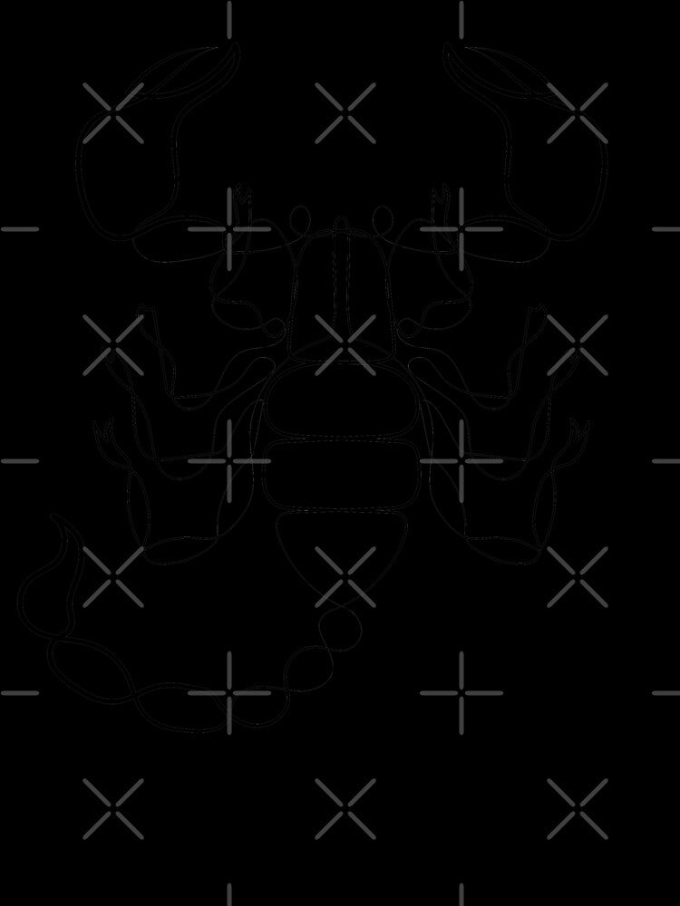 Scorpion | One Line Art | Minimal Art | One Line Artist | Minimalist by One-Line-Artist