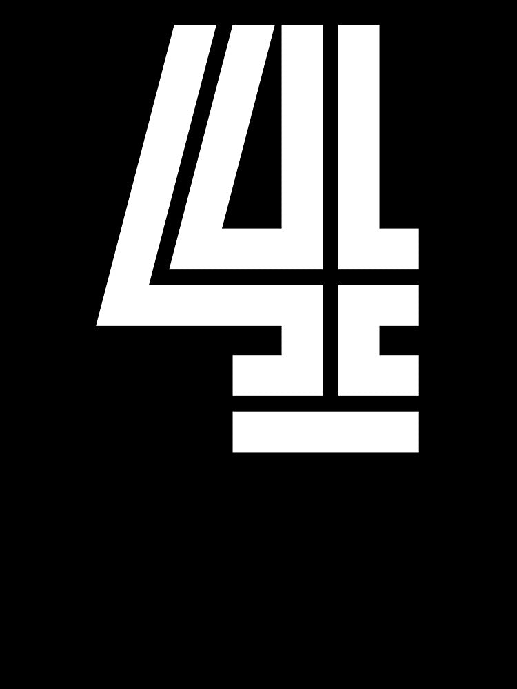 No. 4 / Player Number Four / Football Player Number 4 (White on Red) by STUDIO-72
