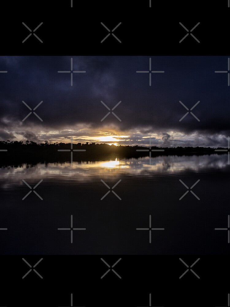 Amazon Rain Forest Sunrise by Guarany
