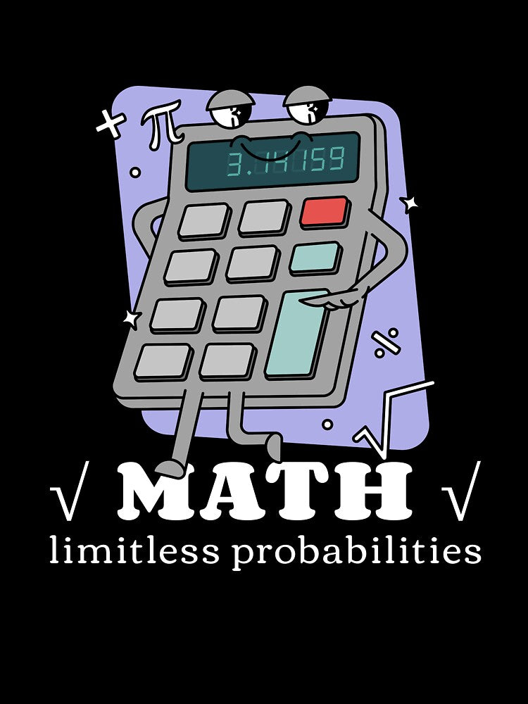 MATH INFINITE PROBABILITIES by kyishacreates
