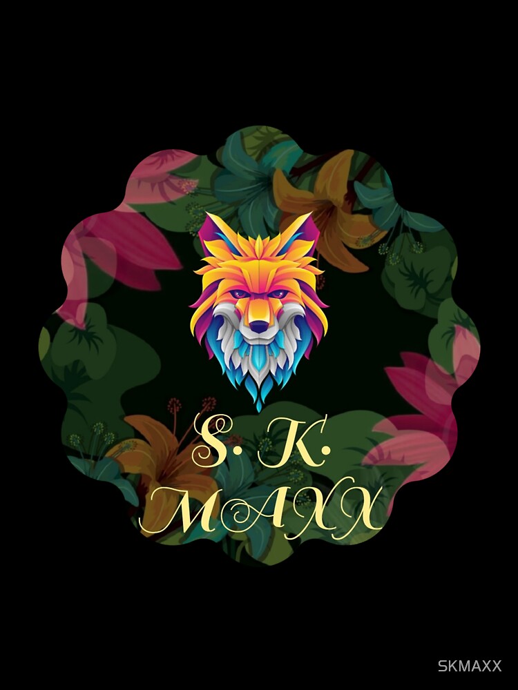 Artistic Wolf branded Logo in jungle by SKMAXX