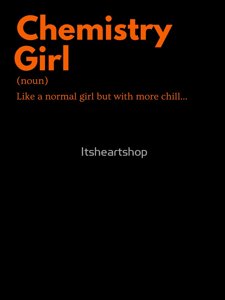 Chemistry Girl by Itsheartshop