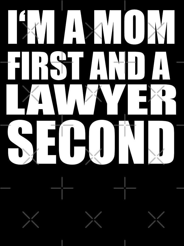 I'm a mom and a lawyer funny graphical text by RoguePixel