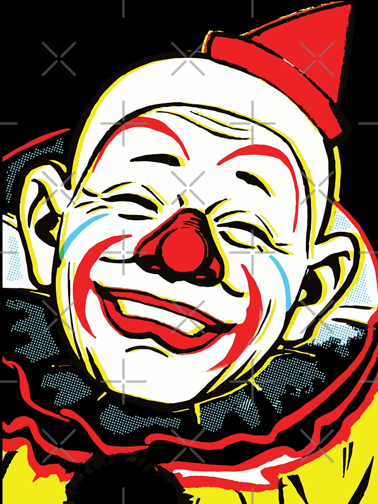 Purim Vintage Clown by Pointit