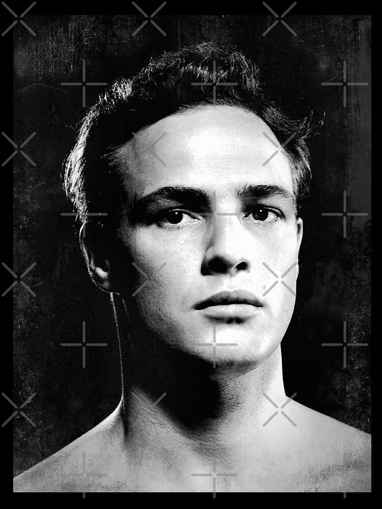 Marlon Brando - BW Vintage - D9 by DecoVintage