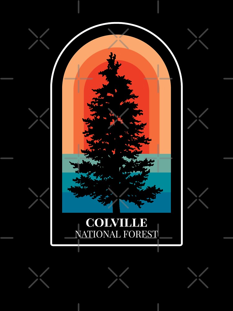 Colville National Forest Nature Hiking Outdoors by toutwearapparel