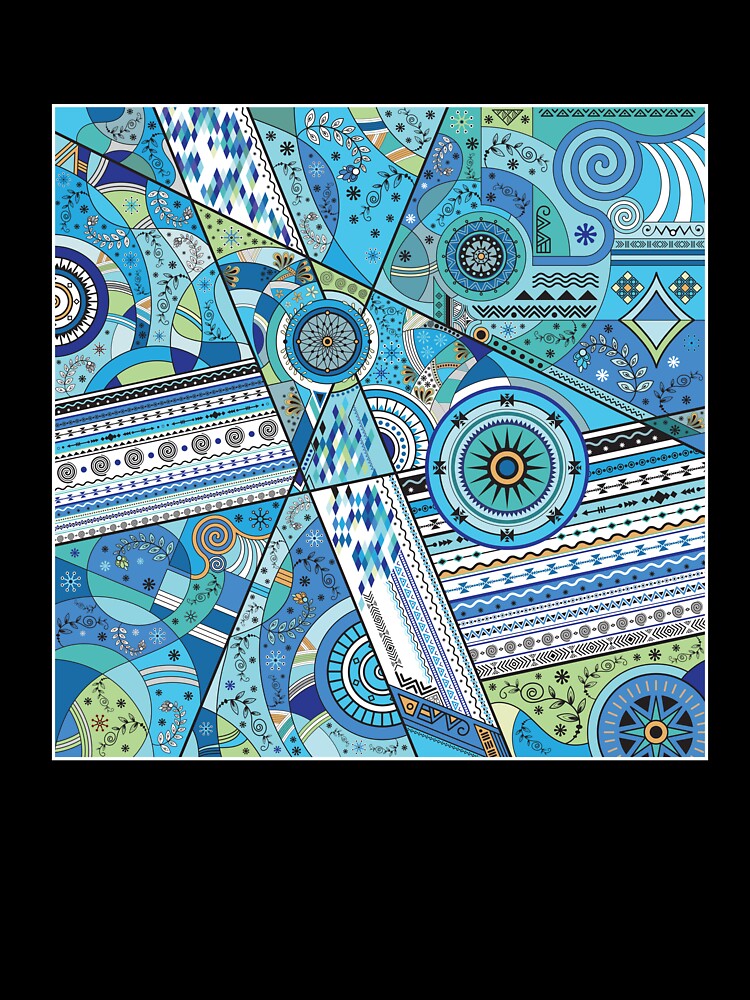 Graphic Design Line Art Bohemian by i-HiN0877