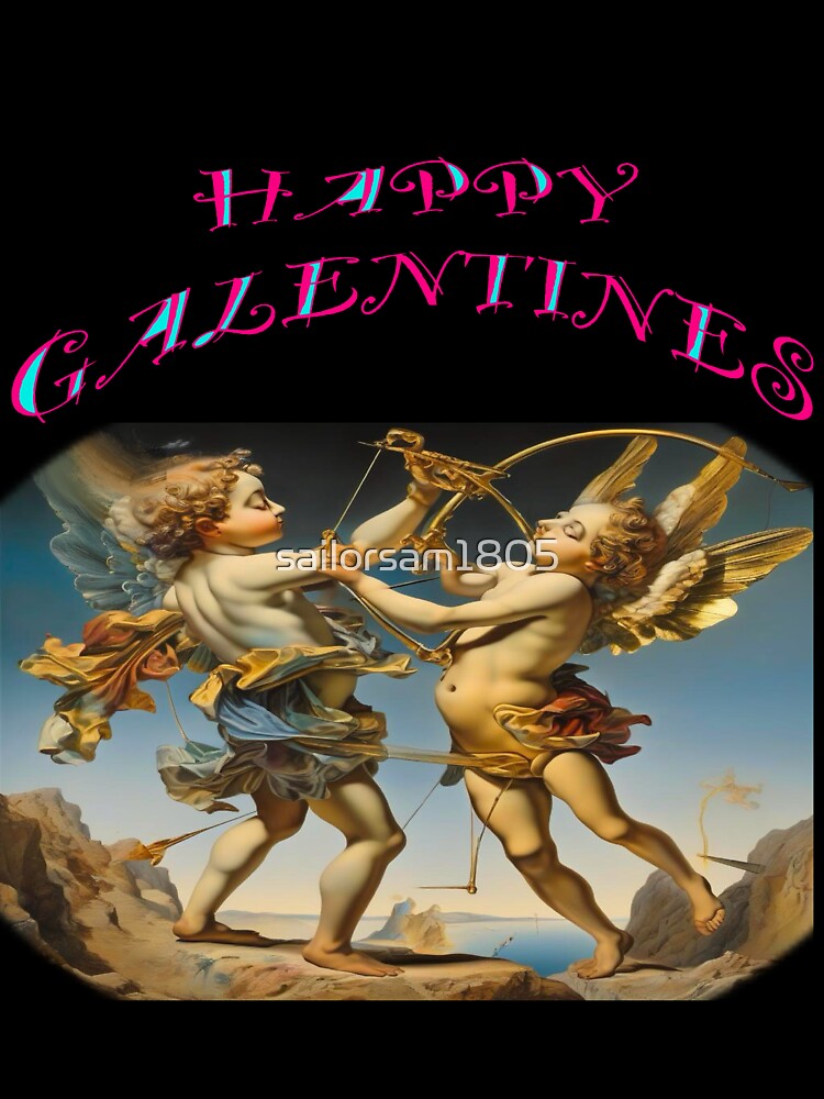 Very Happy Galentines card, perfect gift idea for Galentines day by sailorsam1805