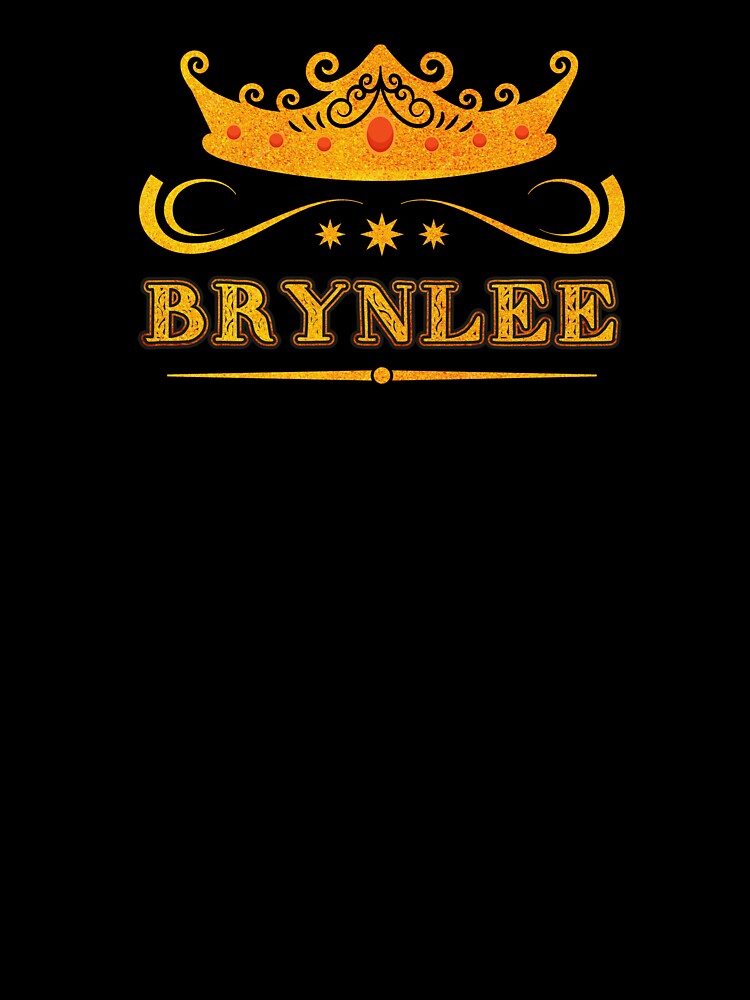 Brynlee Personalized Name With Crown - Cool & Custom Gift for Girls, Teens by Oussinc