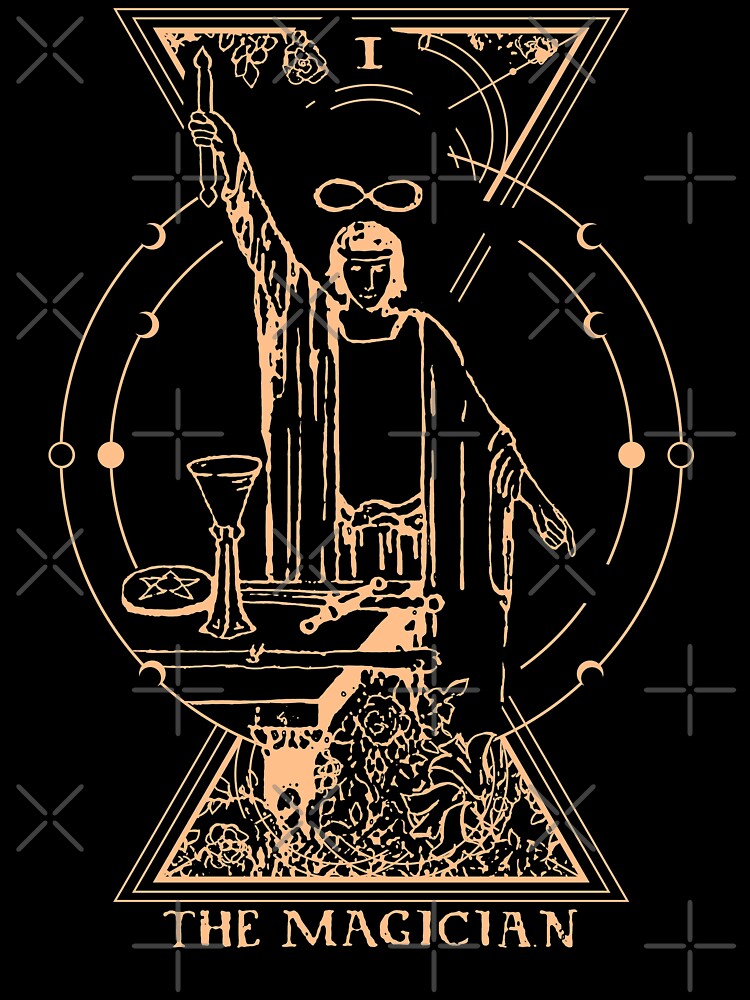 The Magician. Tarot Card. Major Arcana, occult by iclipart