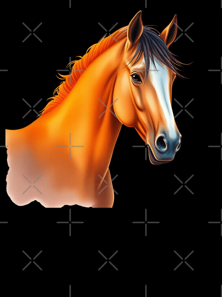 Sunset Horse Watercolor T-Shirt Design by AuraMotivate