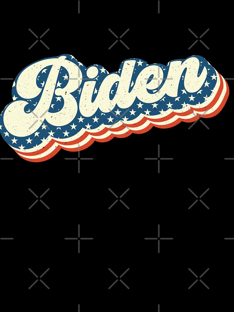 Biden us flag - Retro Vintage Vote BiDen American flag by DavisHasari