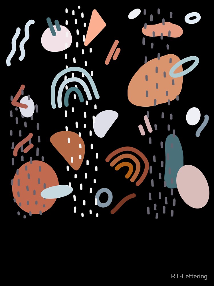 Aesthetic Abstract Pattern by RT-Lettering