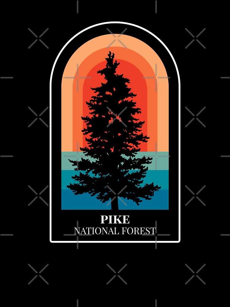 Pike National Forest Nature Hiking Outdoors by toutwearapparel
