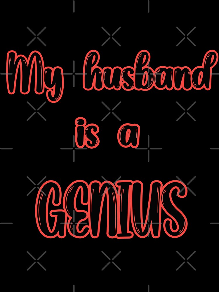 Funny text about a husband. A wise husband by MagelliShop