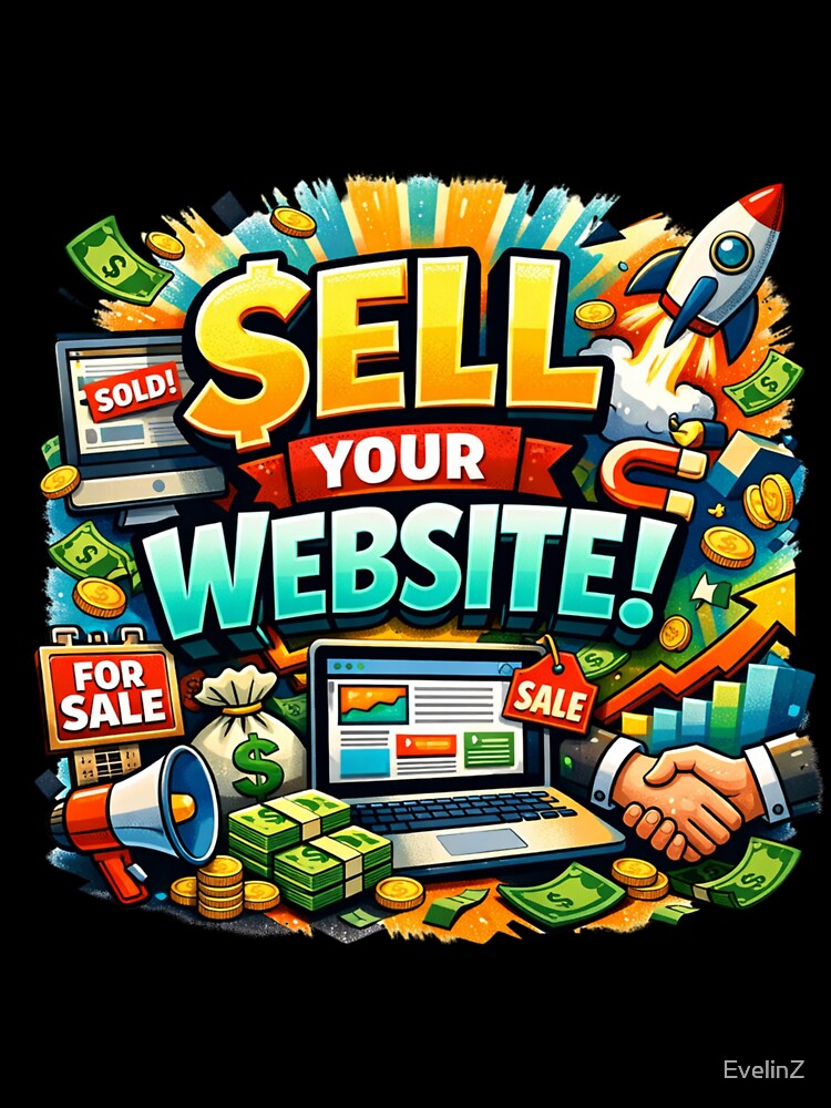 Sell Your Website – Digital Marketing Business Growth Design by EvelinZ