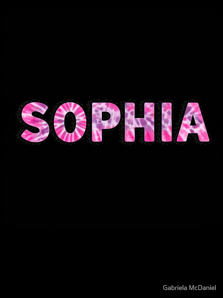 Custom Name Sophia by Gabriela McDaniel