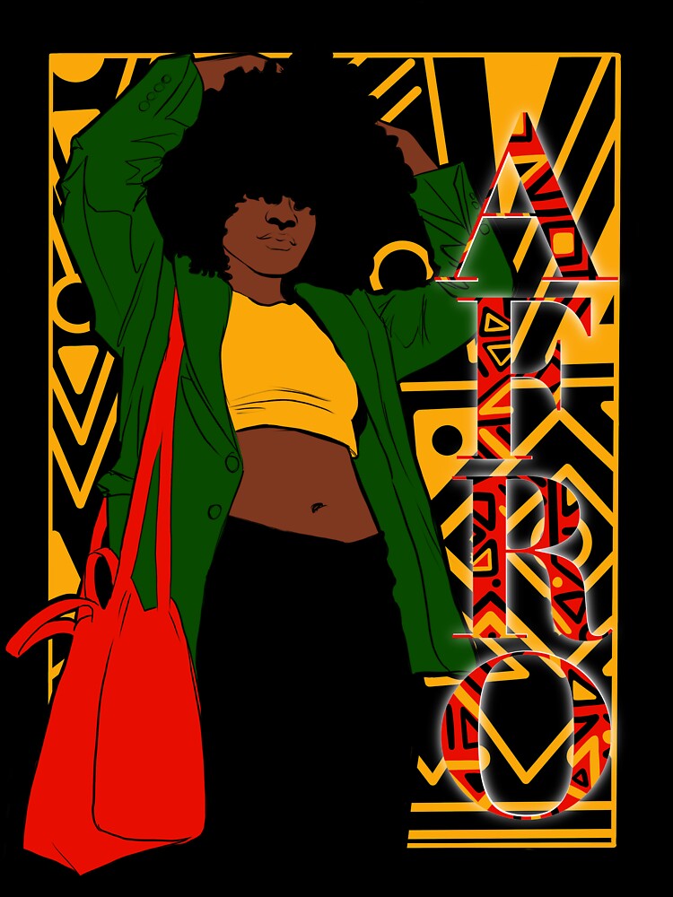 Afro Design by Artbyaprilcoope