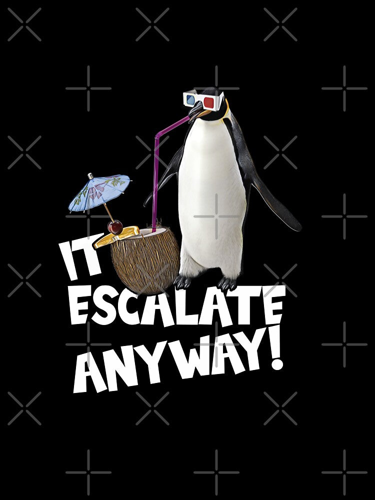 It Escalates Eh Penguin Cocktail Disco by sbachstroem