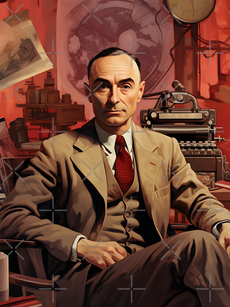 Oppenheimer V: Unique Print on Demand for Science Lovers. by InsaneLEDP