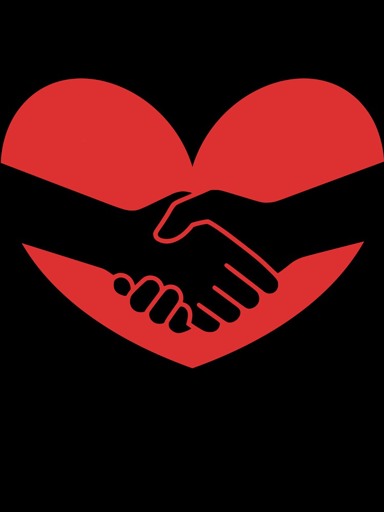 The Handshake of Love & Peace by ULTRAMAX_DESIGN