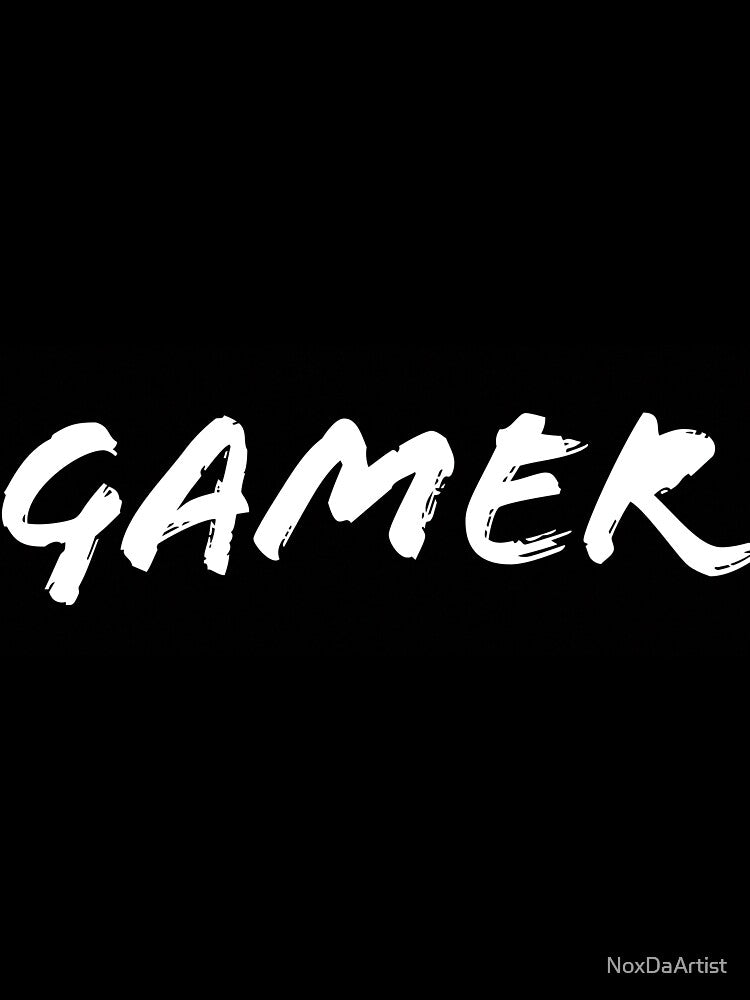 gamer tag word design by NoxDaArtist