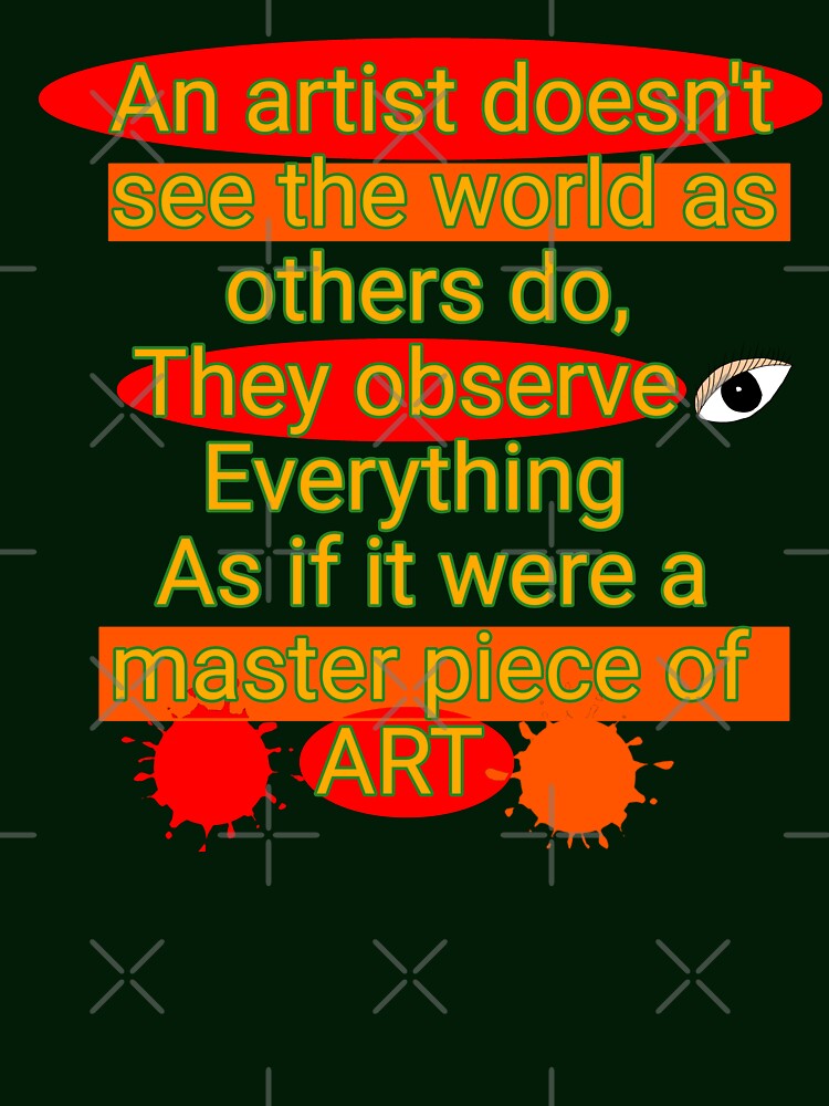 Amazing text based design for art lovers by Darkies-store