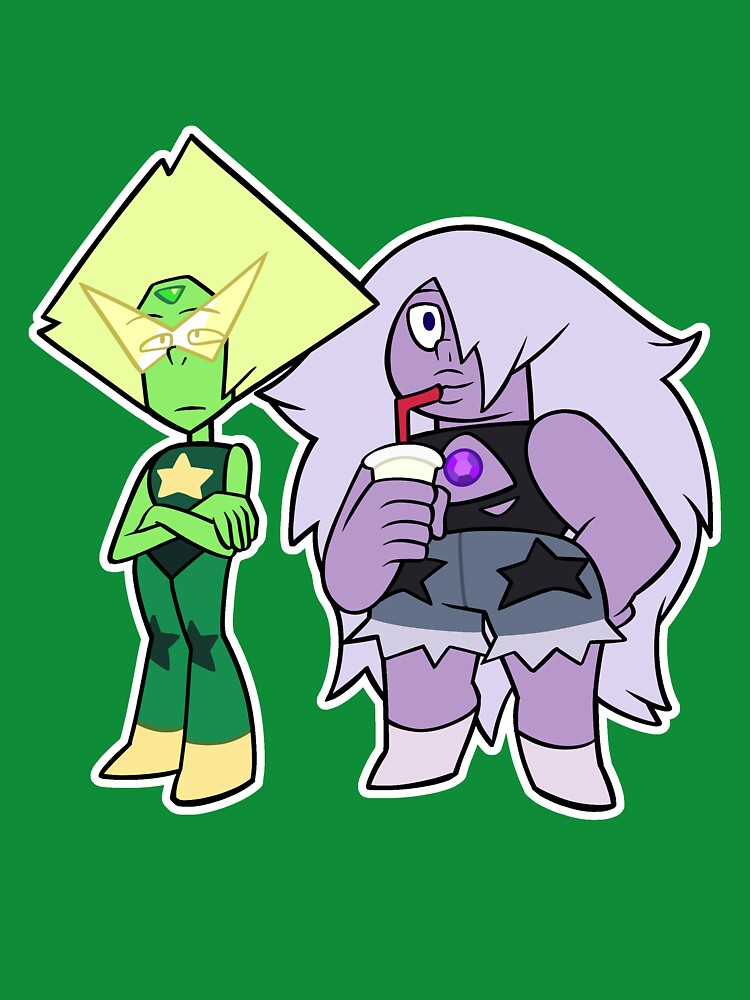 Amethyst and Peridot render 1 by TheDiamondArt