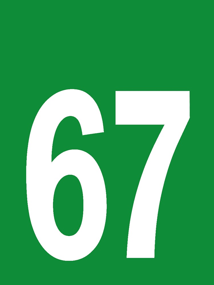 GOAT Numbers by UrbanPrintVibes