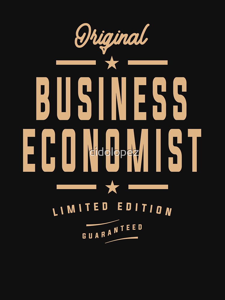 Business Economist Funny Job Title Profession by cidolopez