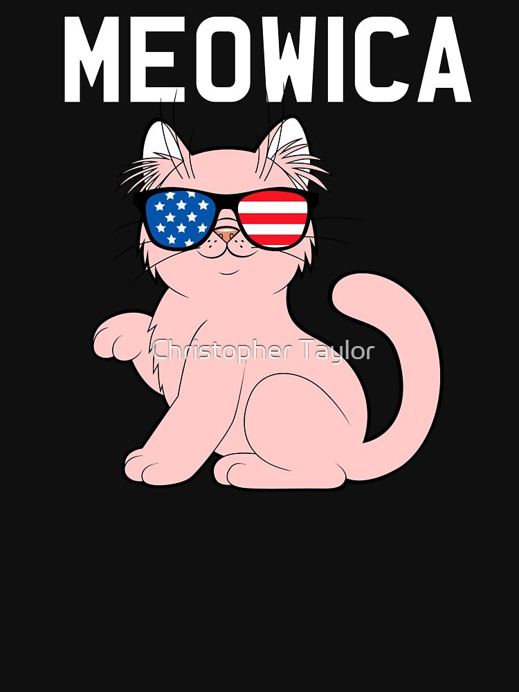 Meowica | Patriotic Kitty Cat by Christopher Taylor