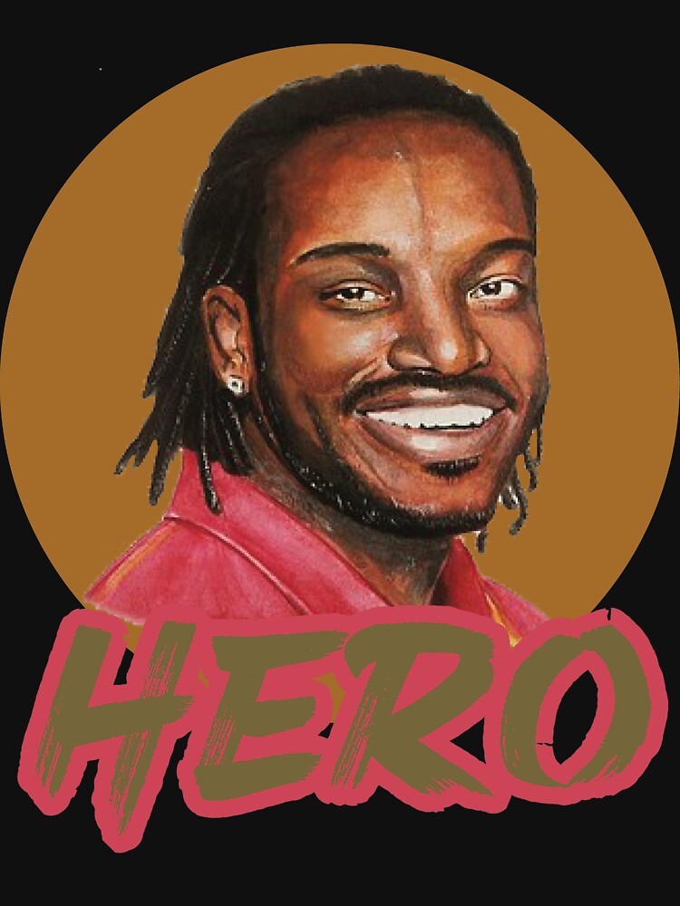 Hero - Chris Gayle Art by Clothesify