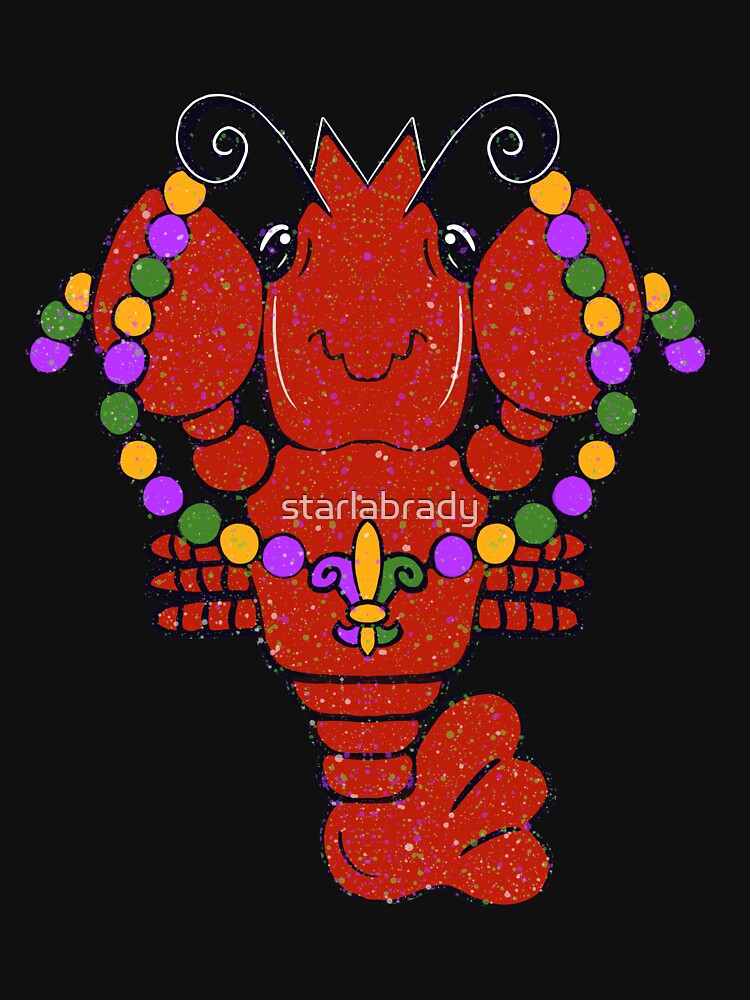 Mardi Gras Crawfish by starlabrady