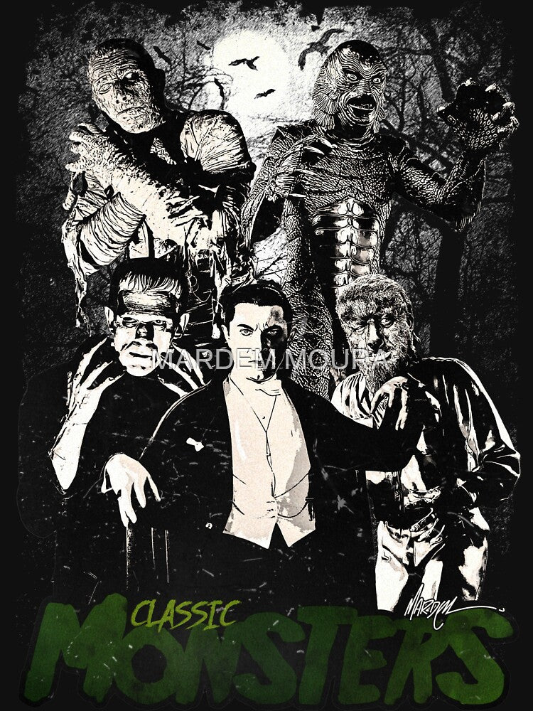 CLASSIC MONSTERS by MARDEM MOURA