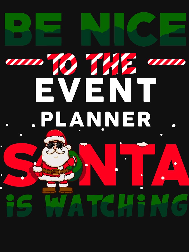 Event planner christmas funny shirt by drimel