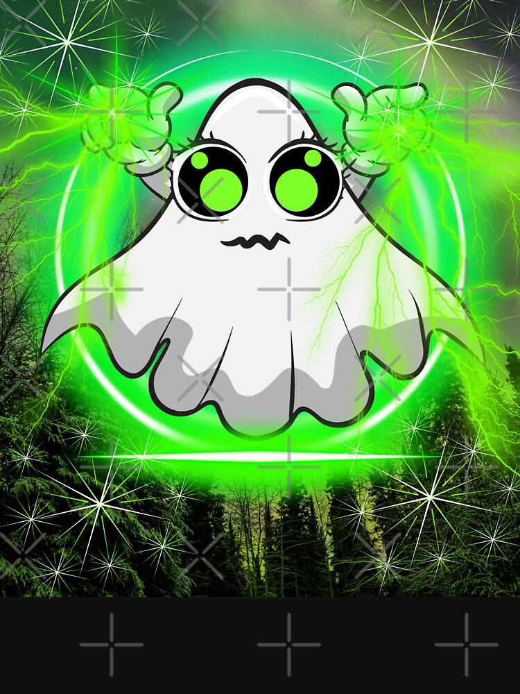 Green Magic Ghost by GarnersDesigns