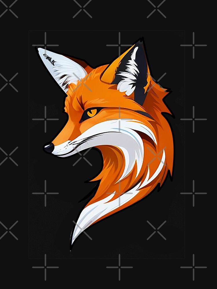 Red Fox in Vector Style by NordicBadger
