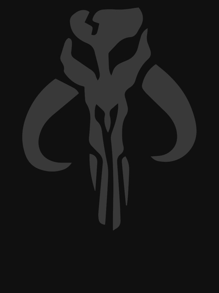 Blacked Out: Boba Skull by marcusdacarcass