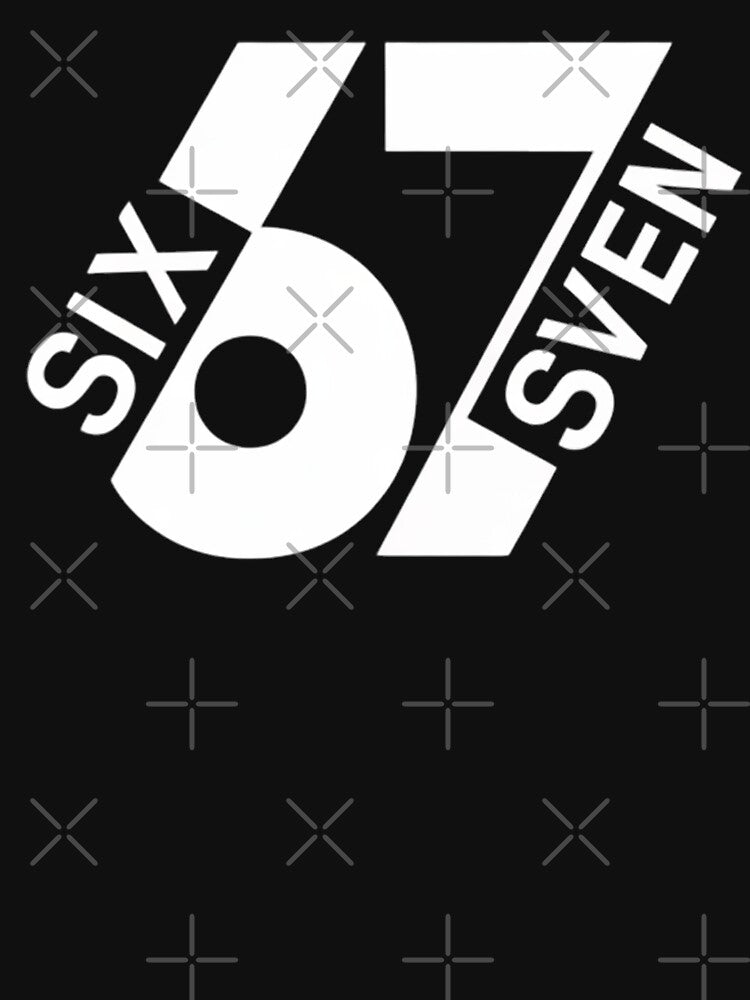 Fun Six Seven 6 7 Meme Design by FreshVibe Prints