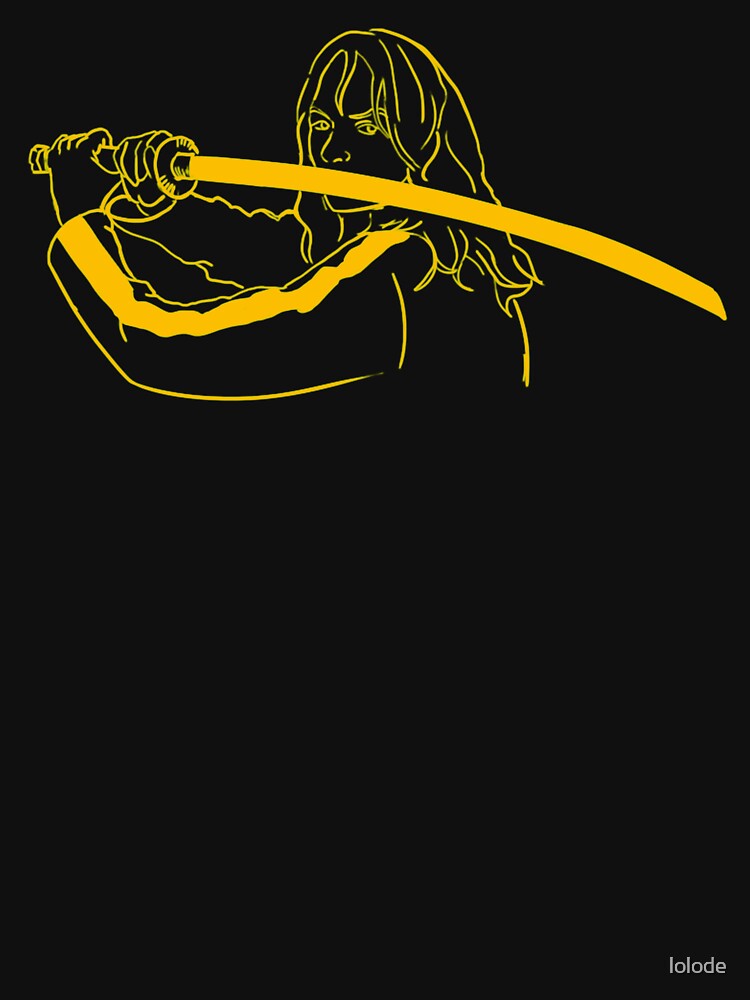 BEATRIX KIDDO OF KILL BILL OF TARANTINO by lolode