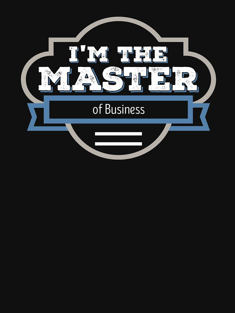 Business Masters Degree Graduation Gift by saltedcottonco