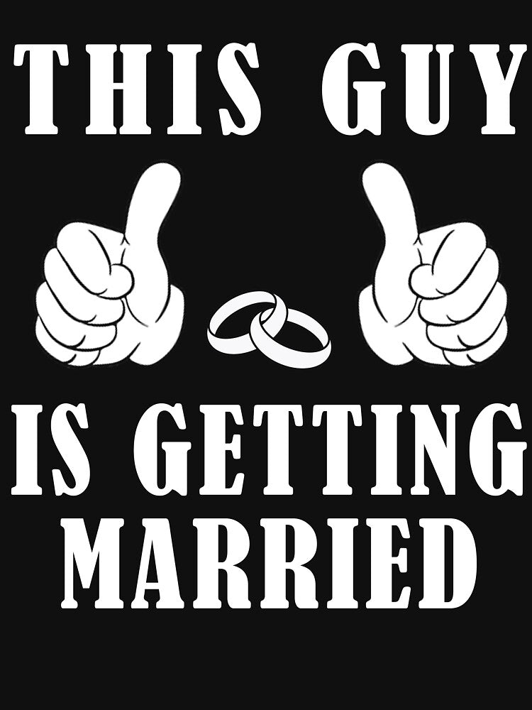 This Guy Is Getting Married T-Shirt by Leevinstee