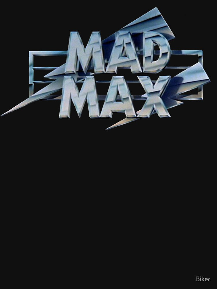 Mad Max film title by Biker