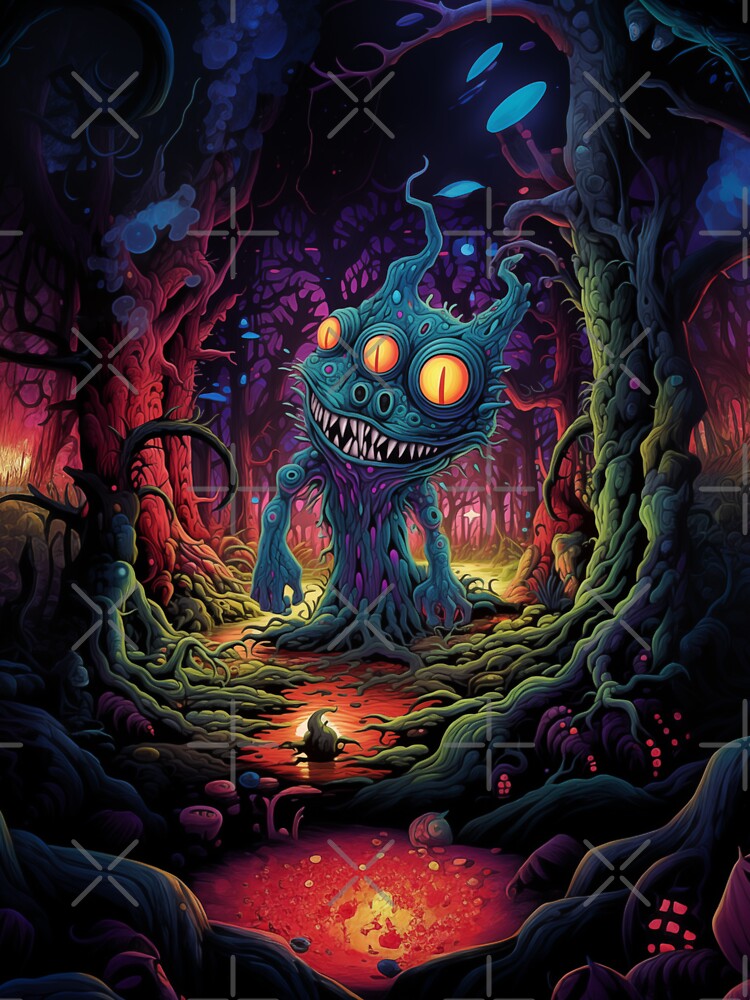 Three Eyed Tree Demon by TheeTeeMan