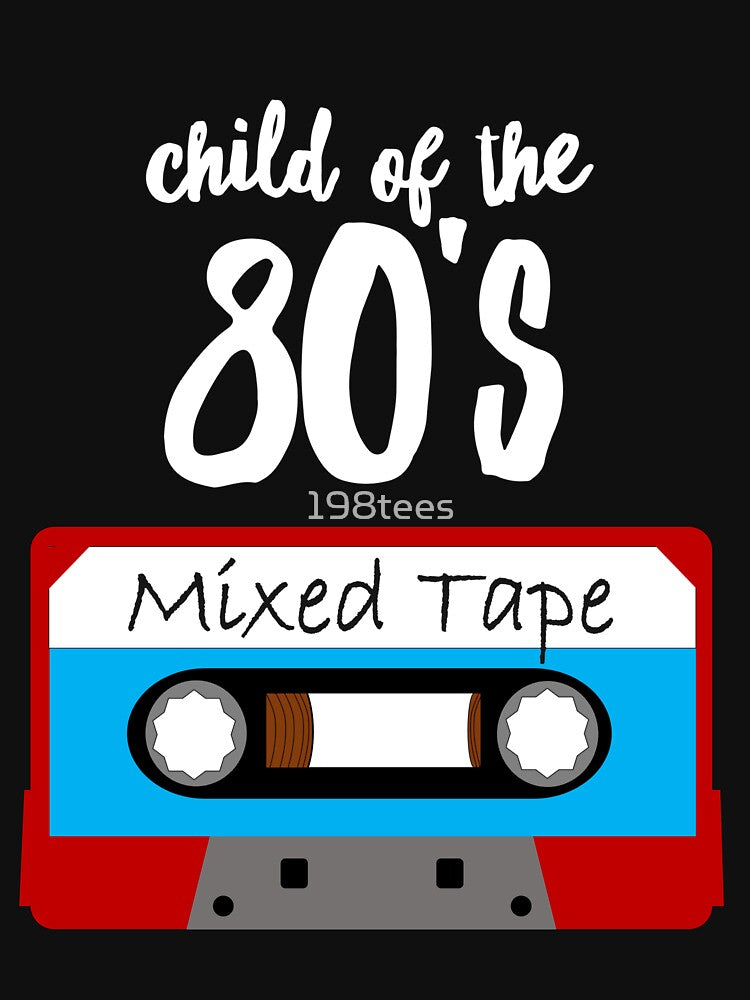 Child Of The 80s Retro Design by 198tees