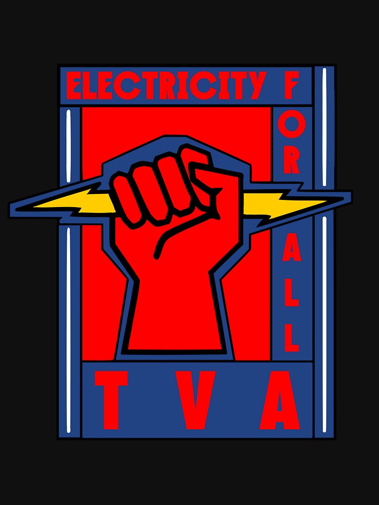 TVA-New Deal Patriotic Poster by rwterry